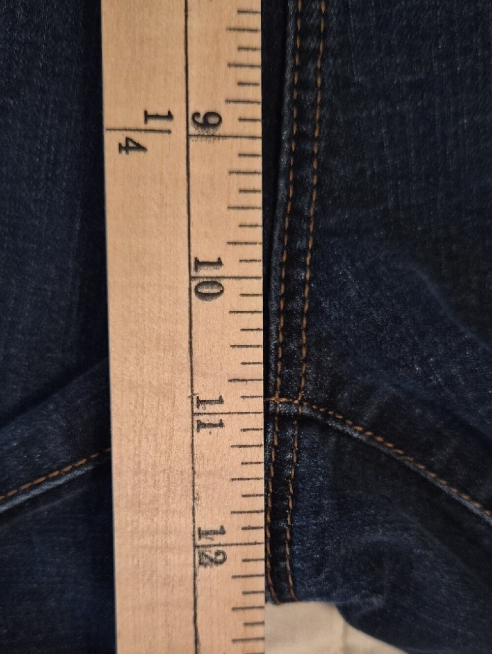Chico So Slimming Girlfriend Slim Leg Jeans- Size 12R - Picture 5 of 9